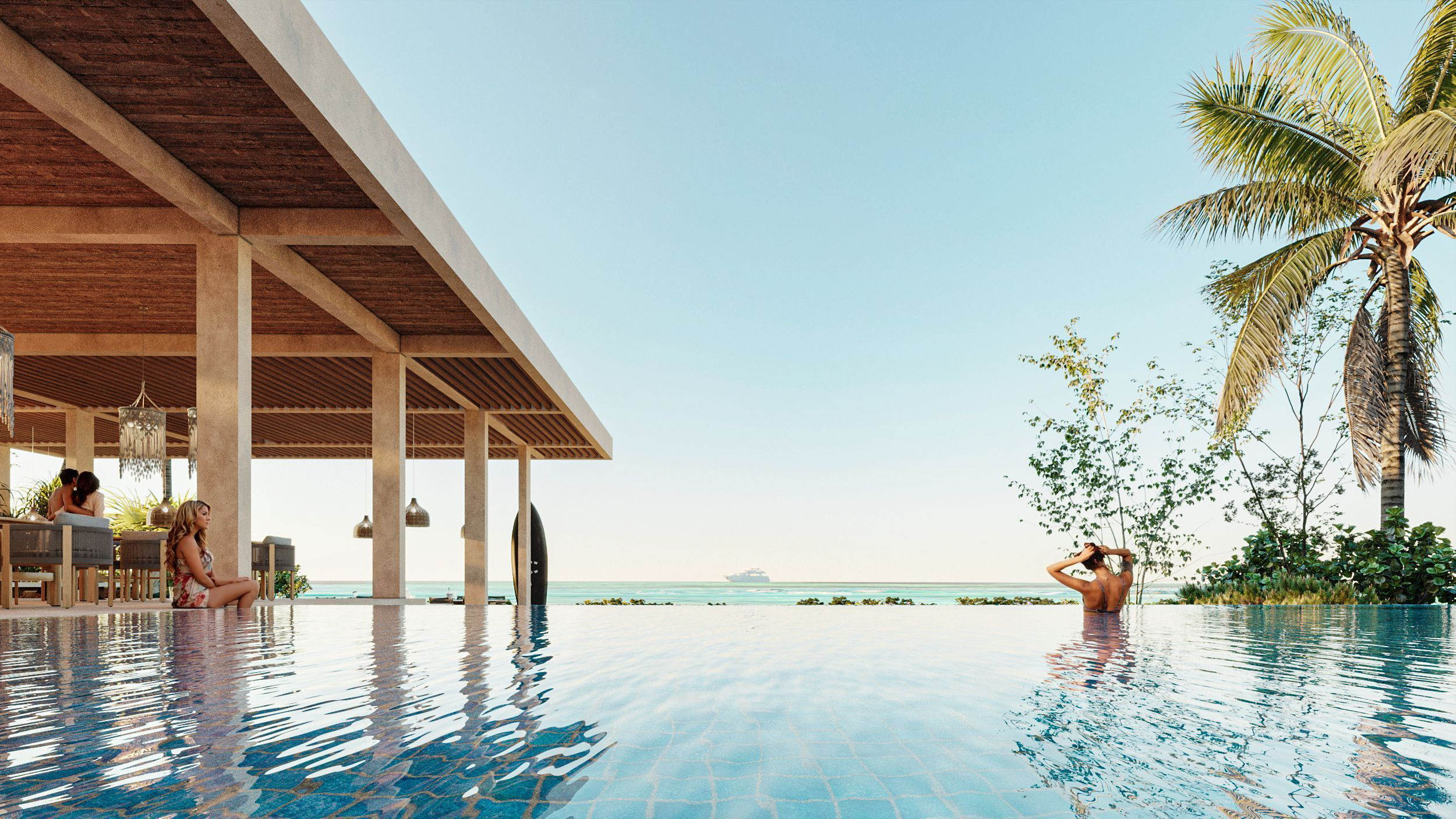 BEACH INFINITY POOL